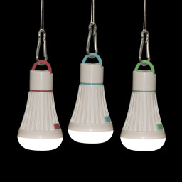 Imagen Alternativa Lámpara Colgante Tipo Ampolleta de 1W con 6 Led 2