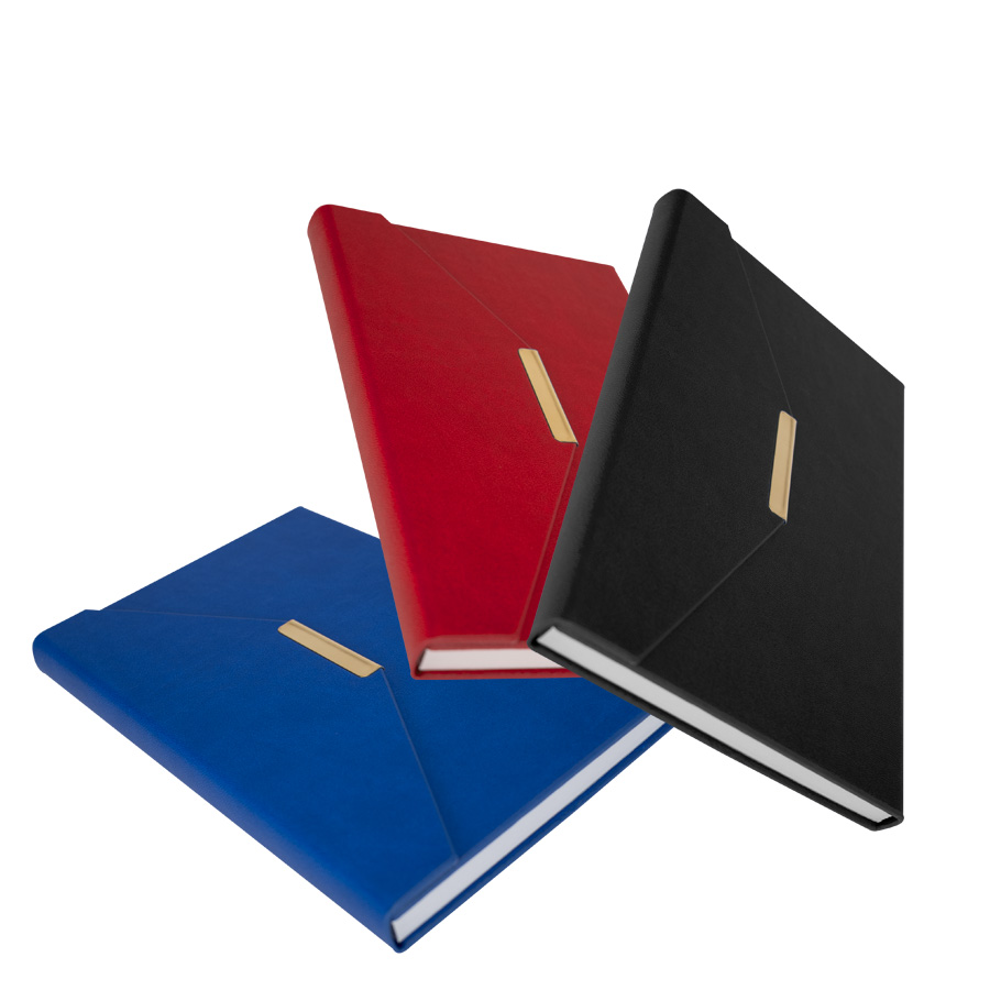 Deluxe Cuaderno  de Pu-Eco-Cuero con Cierre Imantado Envelope