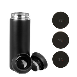 Imagen Alternativa Termo Doble Pared de Acero, con Termómetro Digital Smart Lid, 480Cc 1