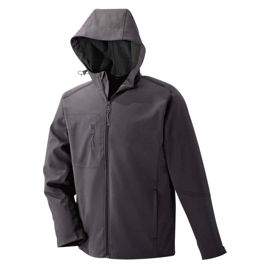Chaqueta C/Gorro Softshell Hombre Manga