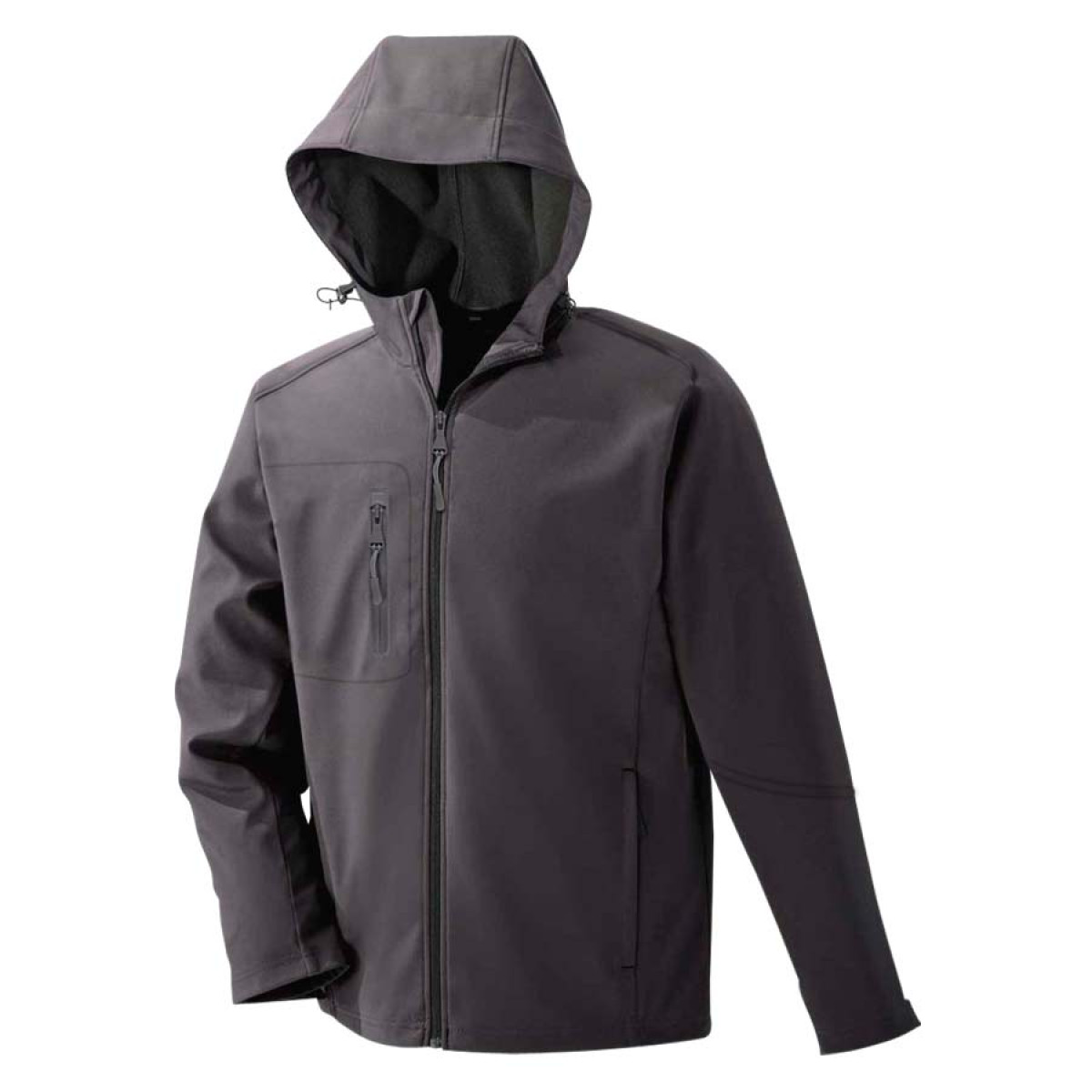 Chaqueta C/Gorro Softshell Hombre Manga