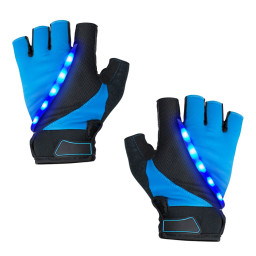 Imagen Alternativa Guantes 5 Led de Ciclismo 3