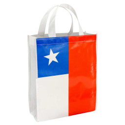 Imagen Alternativa Bolsa Tnt Bandera Chilena Chica 1