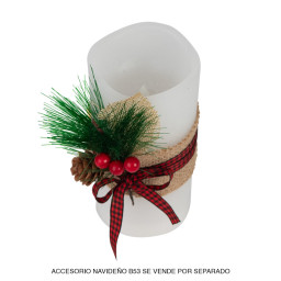 Imagen Alternativa Vela Led 15X7.3Cm 6