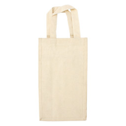Imagen Alternativa Bolsa 2 Botellas de Vino 100% Algodón 1