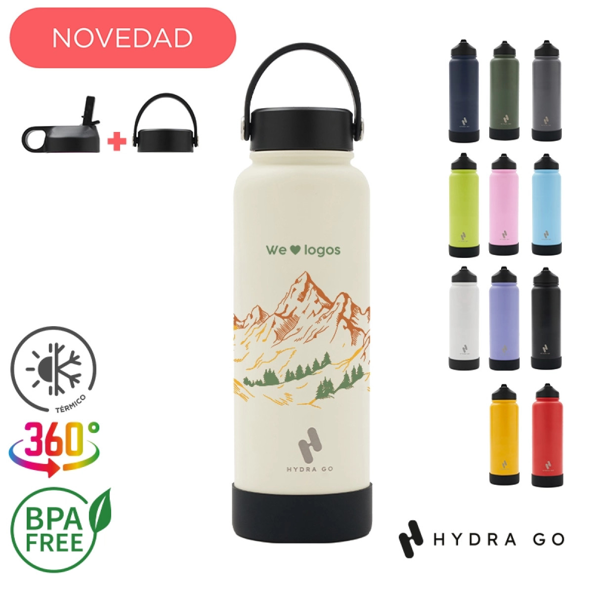 Botella Hydrago 1200 Ml