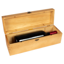 Imagen Alternativa Caja de Madera Natural para Vino 1