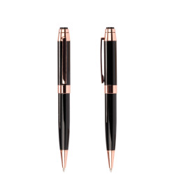 Imagen Alternativa Set de Escritura Thorton Negro con Detalles Encobrizados. 10