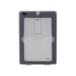 Imagen Alternativa Usb Pendrive 16Gb Credit Card Plateado. 4