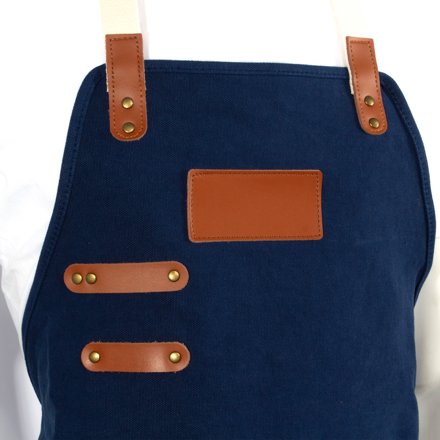 Pechera Asador Canvas Algodón 10 Onzas