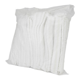 Imagen Alternativa Set de 100 Cofias (Gorros) Desechables Prensados 25G/M2 3