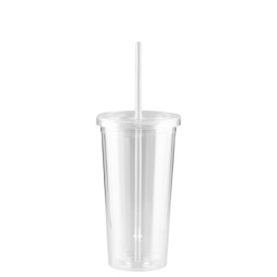 Imagen Alternativa Vaso Plástico Doble Pared Aislante 600Cc 1