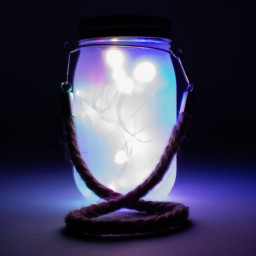 Imagen Alternativa Farol Frasco Led Solar Sublimación 5