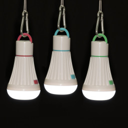 Imagen Alternativa Lámpara Colgante Tipo Ampolleta de 1W con 6 Led 11