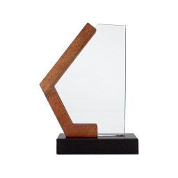 Imagen Alternativa Trofeo Galvano de Madera, Mármol y Cristal Mercx 2