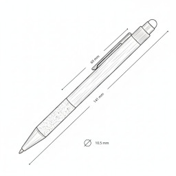 Imagen Alternativa Bolígrafo de Aluminio Zermatt 6