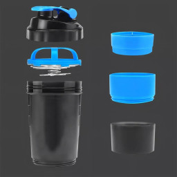 Imagen Alternativa Vaso Gym para Batidos Proteína Shake, con 4 Compartimentos. 20