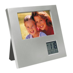 Imagen Alternativa Porta-Retrato con Reloj Digital 1