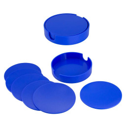 Imagen Alternativa Set de Posavasos Plásticos Redondos 4