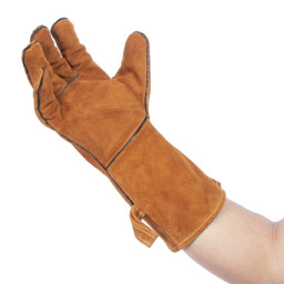 Imagen Alternativa Par de Guantes de Cuero Gamuza 1
