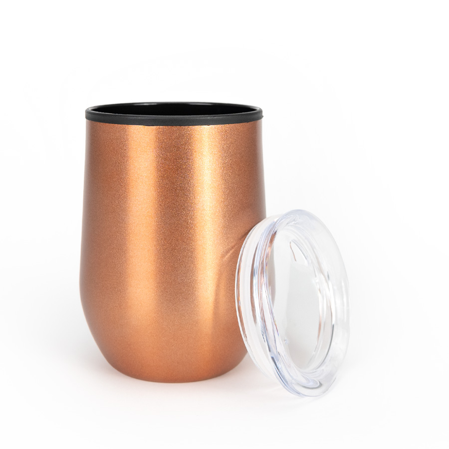 Mug Metálico Encobrizado 350Cc