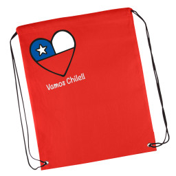 Imagen Alternativa Mochila Tipo Morral Vamos Chile!! 5