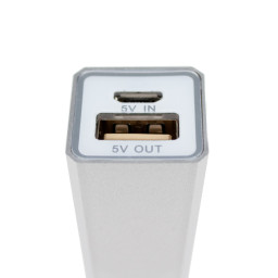 Imagen Alternativa Cargador Power Bank Metálico 2200Mah 4