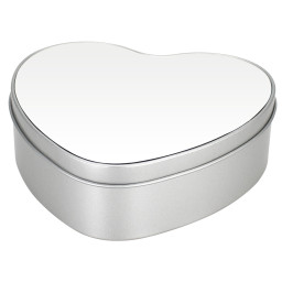 Imagen Alternativa Caja Metálica Corazón Sublimación 2