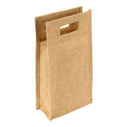 Imagen Alternativa Bolsa de Yute 2 Botellas de Vino 2