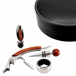 Imagen Alternativa Set de Vino de Pu Negro 3