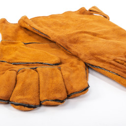 Imagen Alternativa Par de Guantes de Cuero Gamuza 7