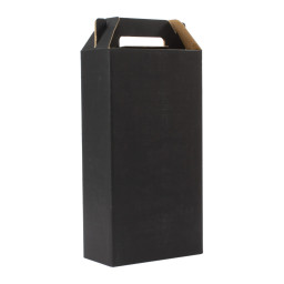 Imagen Alternativa Caja Autoarmable con Asas, para 2 Botellas de Vino 3