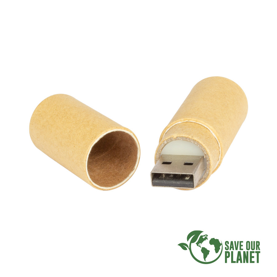 Usb Pendrive Ecológico 4Gb de Cartón