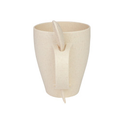 Imagen Alternativa Mug de Caña de Trigo con Cuchara 400Cc 3