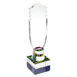 Imagen Alternativa Trofeo Galvano Cristal Win 1