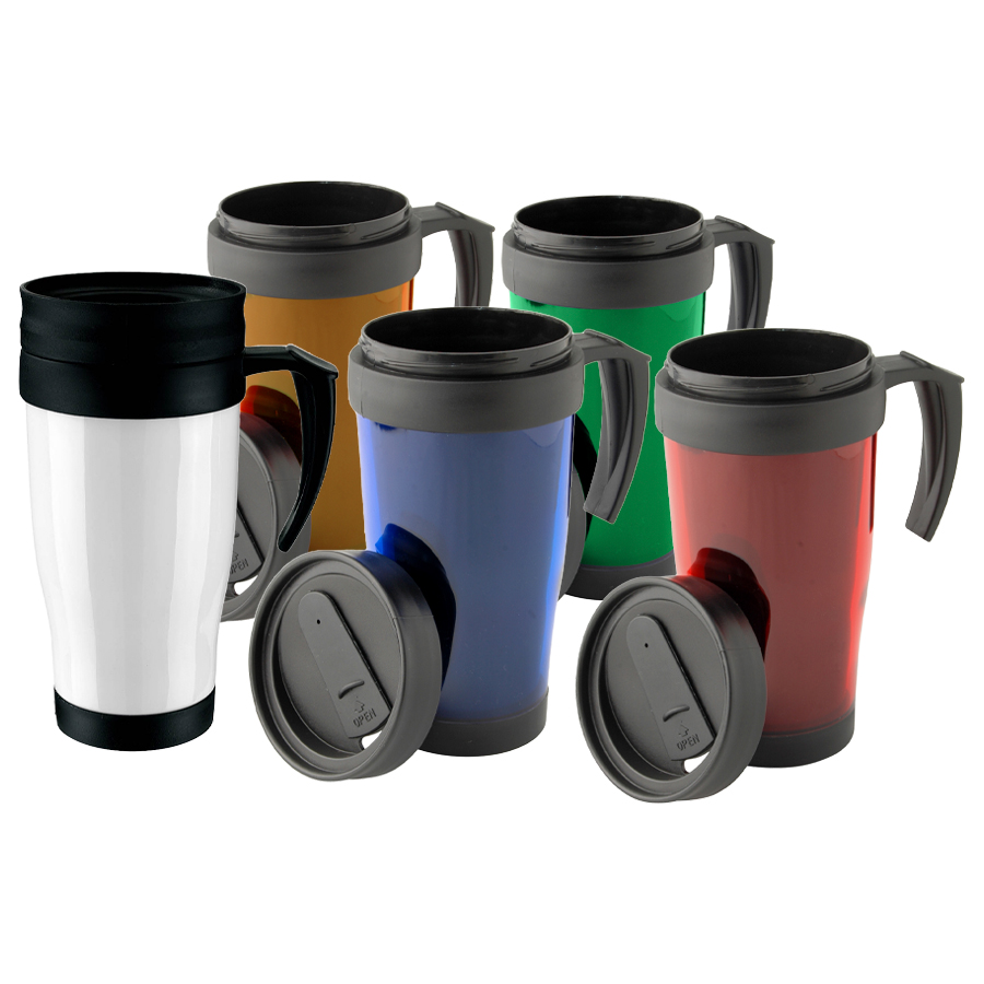 Mug Térmico Plástico 400Cc