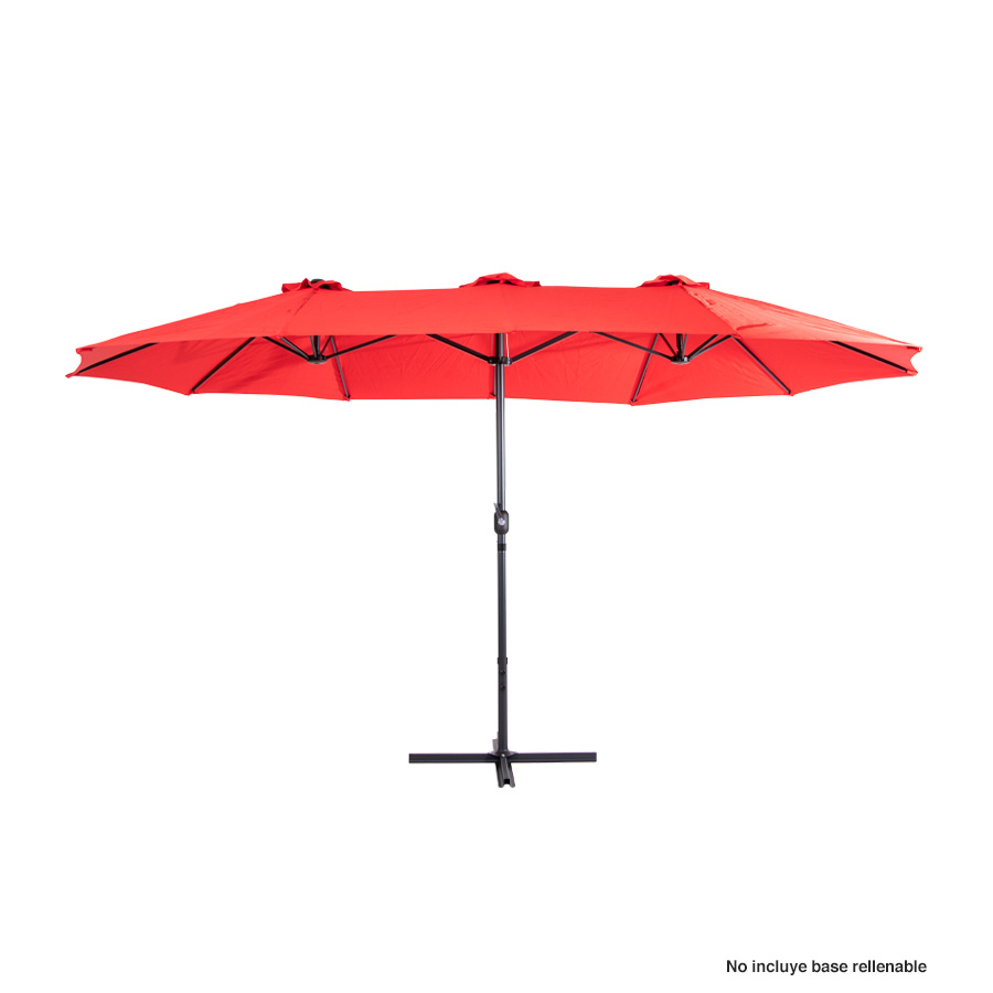 Quitasol Ovalado Twins 4.55X2.7M