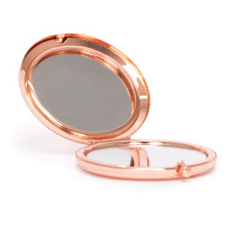 Imagen Alternativa Espejo Metálico Doble con Aumento Bardot. 10