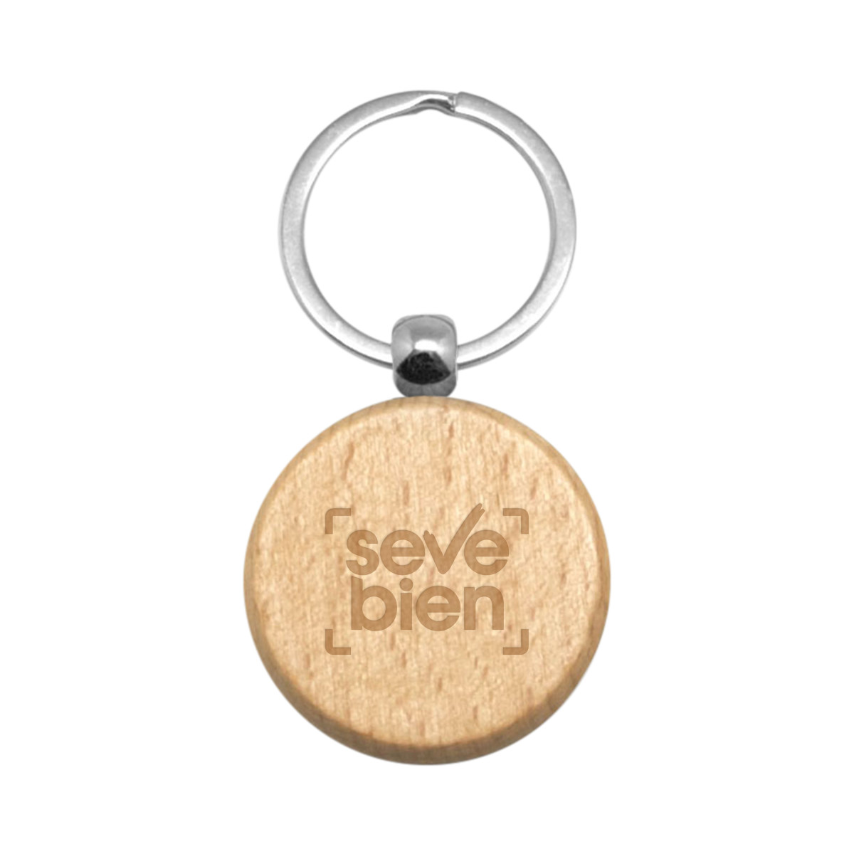 Llavero de Madera Rubí