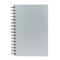 Imagen Alternativa Cuaderno Matemáticas Tapa Dura Plateada. 2