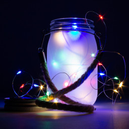 Imagen Alternativa Farol Frasco Led Solar Sublimación 1