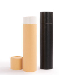 Imagen Alternativa Caja Tubular Grande de Cartón con Tapa, para Regalos. 2L 1