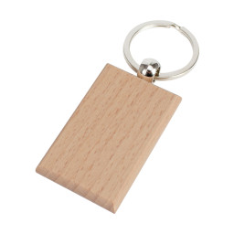 Imagen Alternativa Llavero Rectangular de Madera 2