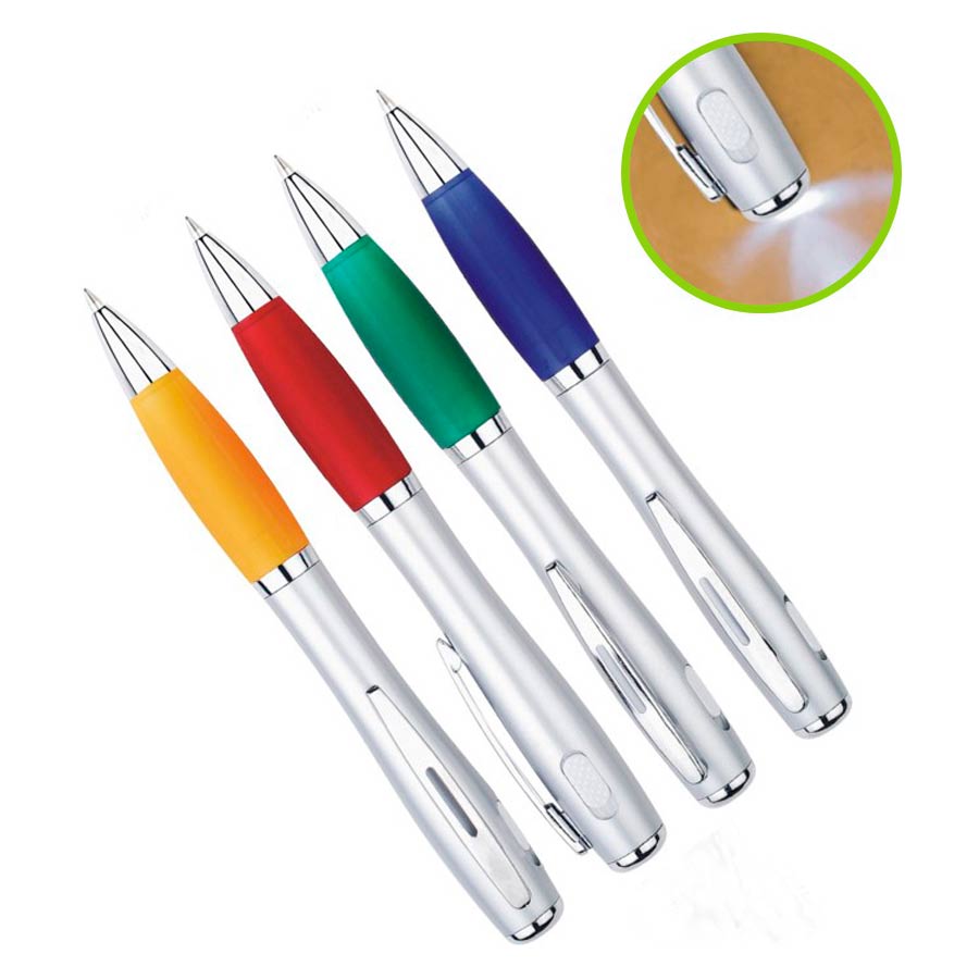 Bolígrafo con Linterna Led