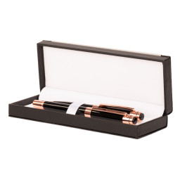 Imagen Alternativa Set de Escritura Thorton Negro con Detalles Encobrizados. 11