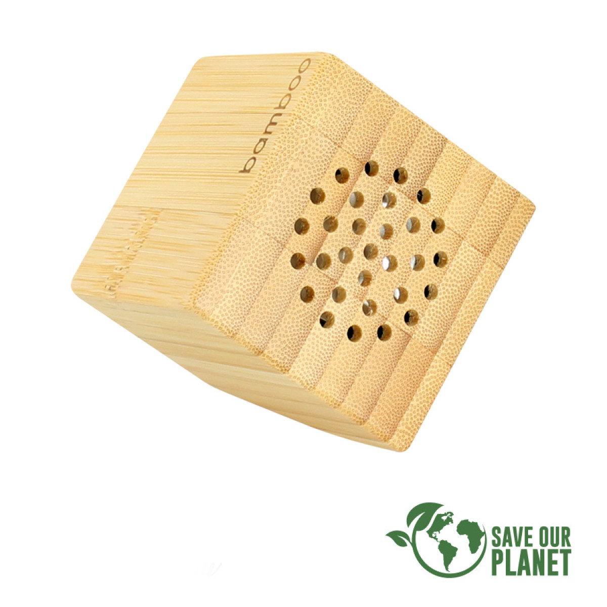 Usb Parlante de Bamboo