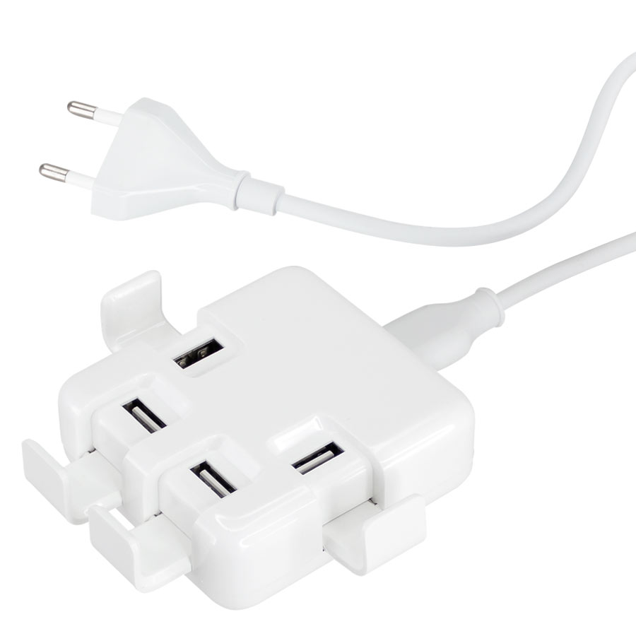 Hub Usb 4 Puertos Power Strip
