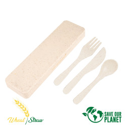 Imagen Alternativa Set de 3 Cubiertos Ecológico 1