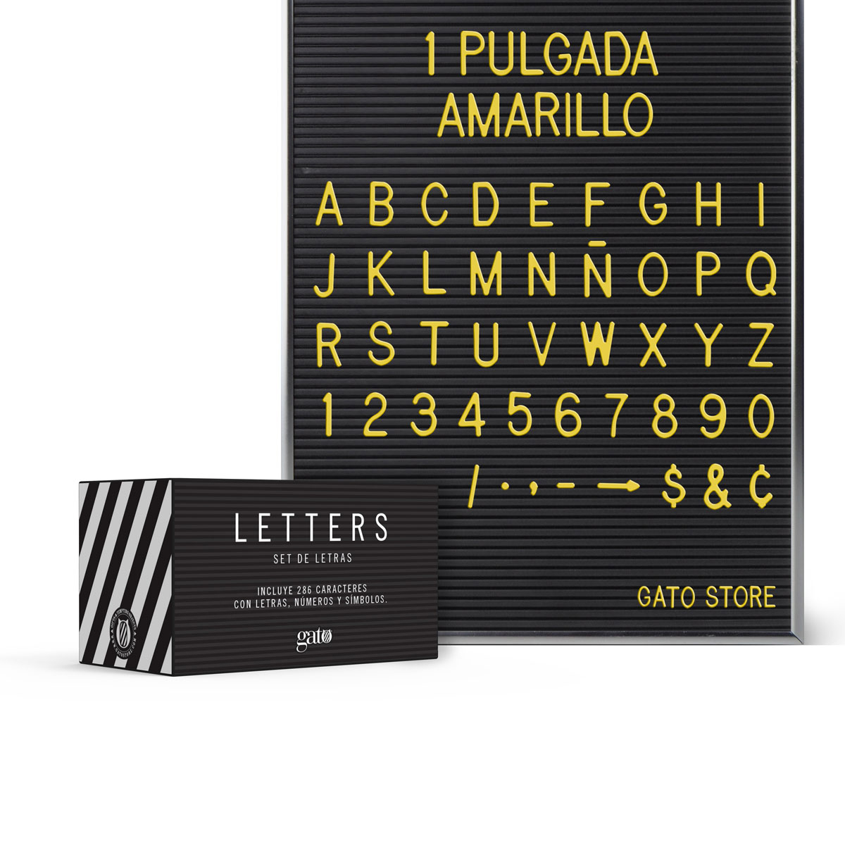 Set de Letras para Cartelera Letters 1