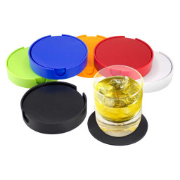 Imagen Alternativa Set de Posavasos Plásticos Redondos 1